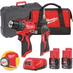 Sconto 27% Milwaukee Kit utensili 12V - M12 ... Masterfer