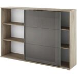 28% de réduction garneroarredamenti Armoire de bureau basse 159x106h ... Garnero Arredamenti