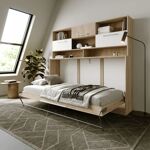 Sconto 28% garneroarredamenti Letto a scomparsa orizzontale 90x200... Garnero Arredamenti
