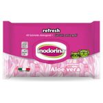 Sconto 53% Inodorina Salviette Refresh Aloe Vera 40pz QZ petshop