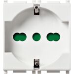 Sconto 17% Vimar 14210 Serie Plana Presa Schuko Italo ... Liberotech