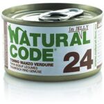 9% de descuento Natural Code Cat Adult 24 Atún Ternera... QZ petshop