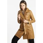 40 % rabatt på Solada damdubbelknäppt trenchcoat i ... MEC-shopping