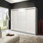 Sconto 25% garneroarredamenti Armadio scorrevole 250x215h cm 3 ... Garnero Arredamenti