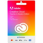 Sconto 29% Adobe Creative Cloud All Apps Educational Primelicense