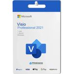 Sconto 86% Microsoft Visio Pro 2021 Primelicense
