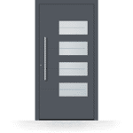 Sconto 25% finestre.com Portoncini in alluminio, grigio ... Finestre.com