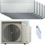 Sconto 15% Daikin Condizionatore Stylish Silver penta split 9000+9000+9000+9000+15000 ... Climamarket