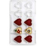 Sconto 20% Stampo 10 Cioccolatini Cuore Liscio Piccolo In ... Papolab