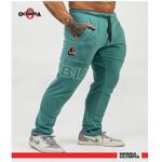 Sconto 15% NEBBIA Gym Sweatpants Commitment Man Verde   IAFSTORE