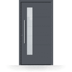 Sconto 15% finestre.com Portoncini in alluminio, grigio ... Finestre.com