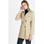 Trench-coat croisé Solada pour femme, beige, taille : -20 %… Shopping MEC