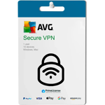 57% zniżki na licencję AVG Secure VPN Prime
