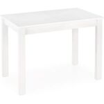 Sconto 17% garneroarredamenti Tavolo allungabile moderno 100/135cm bianco ... Garnero Arredamenti