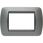 Sconto 10% Bticino Livinglight placca 3 moduli acciaio scuro ... OBI Italia
