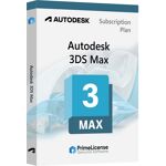 60% de descuento en la licencia Prime de 3 año de Autodesk 1DS Max