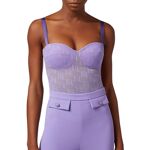 Sconto 31% ELISABETTA FRANCHI TOP BUSTIER IN TULLE ... GPS Mele