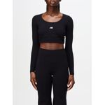 Sconto 10% Balenciaga Top cropped in mesh Nero ... Giglio