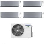 2% de réduction Panasonic Quadri Split Climatiseur Etherea Silver 9+9+9+9 ... Megaclima