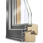 Sconto 15% finestre.com Finestre Legno-alluminio, IDEALU classicline 68 ... Finestre.com