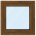 Sconto 20% Aluplast Finestra in PVC marrone,  IDEAL 4000, ... Finestre.com