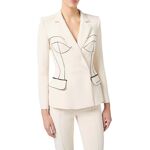 Sconto 21% ELISABETTA FRANCHI GIACCA IN CREPE CON ... GPS Mele