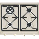 Sconto 25% SMEG Piano cottura a gas 60cm 4 ... Onebby