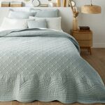 -55% LA REDOUTE INTERIEURS Couvre-lit matelassé en coton, ... La Redoute