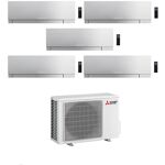 Sconto 2% Mitsubishi Climatizzatore Penta Split Kirigamine Zen ... Megaclima