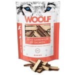 32% de desconto em salgadinho de salmão macio Woolf 100g ... QZ petshop