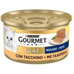 グルメゴールドムース（ターキー入り）10g QZペットショップ 85%割引