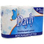 Sconto 30% 3 Rotoli Asciugatutto Dayly Carta Assorbente Trama ... Papolab