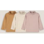 -20% LA REDOUTE COLLECTIONS Lot de 3 cols roulés... La Redoute