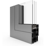 20% 割引 Aluprof MB-86 フレンチウィンドウ、白 RAL 9016、500 x 1700 ... Finestre.com