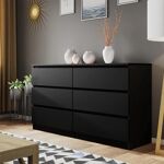 Sconto 25% garneroarredamenti Cassettiera 139x77h cm 6 cassetti ... Garnero Arredamenti
