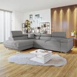 Sconto 34% garneroarredamenti Divano letto angolare sinistra 4 posti 274... Garnero Arredamenti