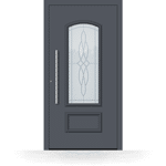 Sconto 25% finestre.com Portoncini in alluminio, grigio ... Finestre.com