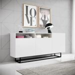 Sconto 40% garneroarredamenti Credenza 180x80h cm 3 ante 2 ... Garnero Arredamenti