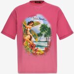 36% descuento Roberto Cavalli Camiseta estampado Hawaii... Roberto Cavalli