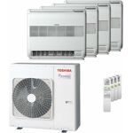 Sconto 8% Toshiba Condizionatore Console J2 quadri split 9000+9000+9000+9000 ... Climamarket
