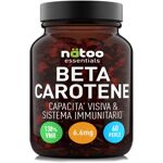 Sconto 10% NATOO Essentials - Beta Carotene 60 Softgels  IAFSTORE