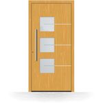 Sconto 15% finestre.com Portoncino ingresso legno, con ... Finestre.com