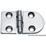 Sconto 25% OSCULATI Cerniera 70x40 Duemme Nautica